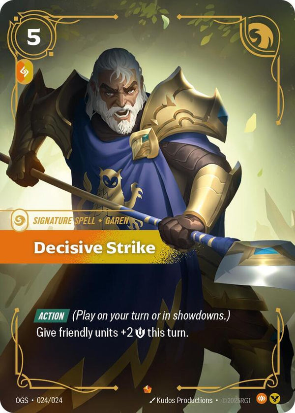 Decisive Strike - Riftbound: League of Legends TCG