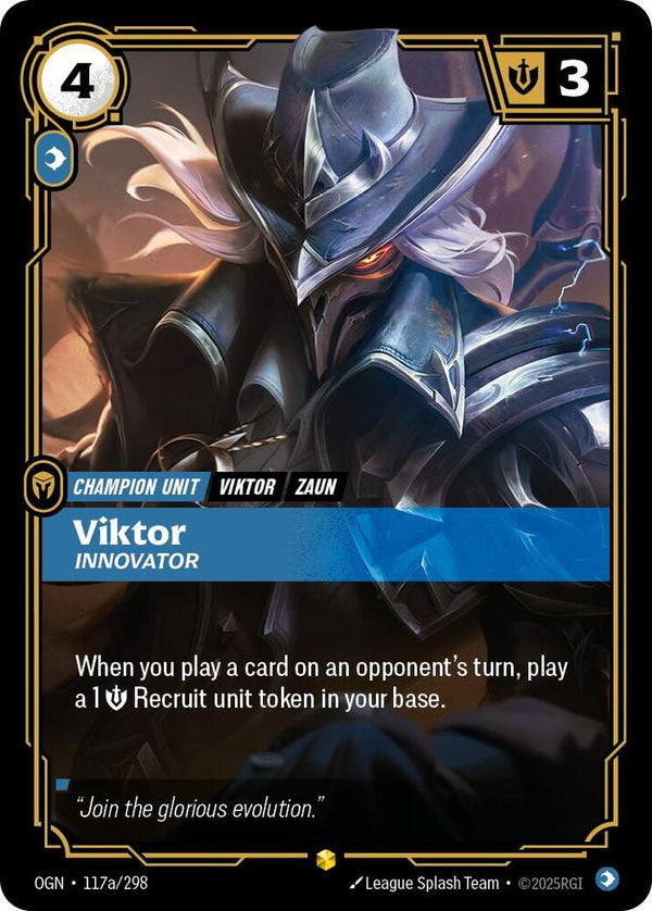 Viktor - Innovator (Alternate Art) - Riftbound: League of Legends TCG