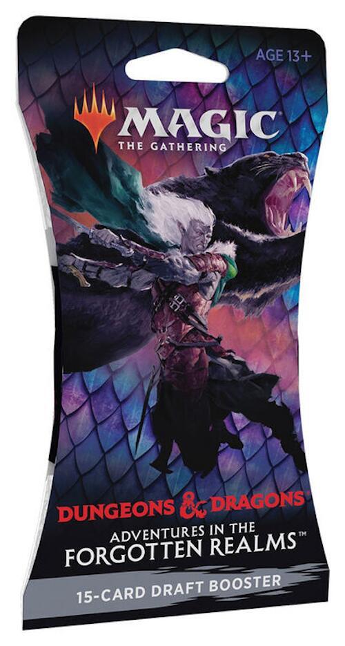 Adventures in the Forgotten Realms - Sleeved Draft Booster Pack - Magic: The Gathering