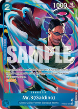 Mr.3(Galdino) - PRB02-009 (Alternate Art) - One Piece Card Game