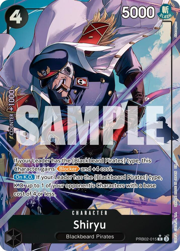 Shiryu (Alternate Art) - One Piece Card Game