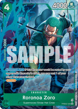 Roronoa Zoro - PRB02-006 (Alternate Art) - One Piece Card Game