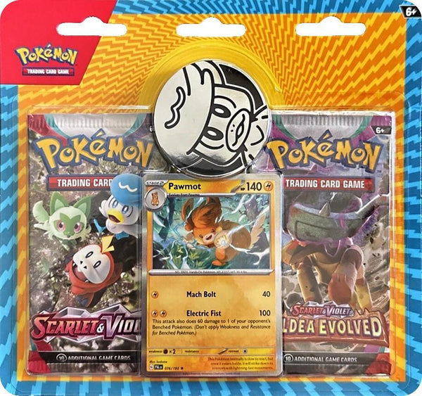 Checklane 2-Pack Blister [Pawmot] (3-tab) - Pokémon