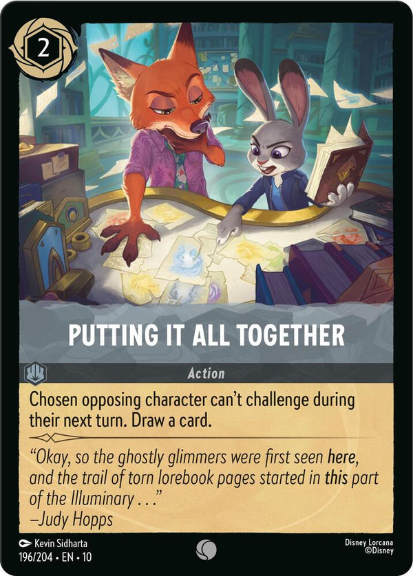 Putting It All Together - Disney Lorcana