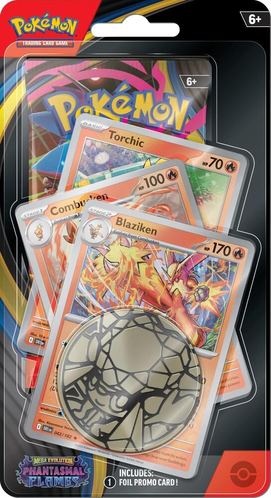Phantasmal Flames Premium Checklane Blister [Blaziken] - Pokémon