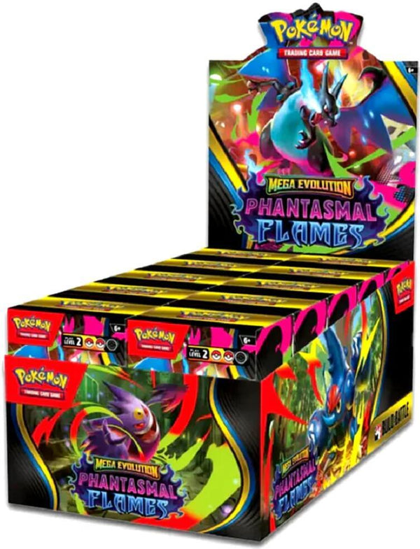 Phantasmal Flames Build & Battle Box Display - Pokémon