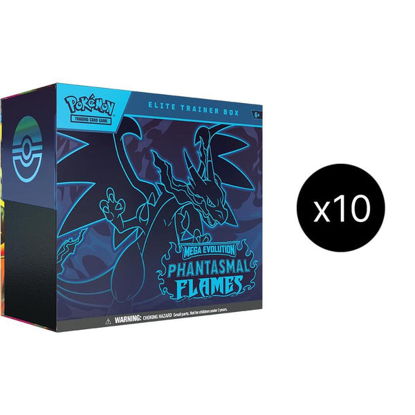 Phantasmal Flames Elite Trainer Box Case - Pokémon
