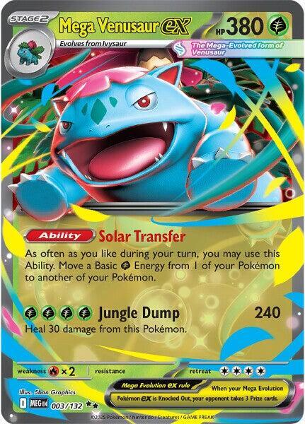 Mega Venusaur ex - 003/132 - Pokémon