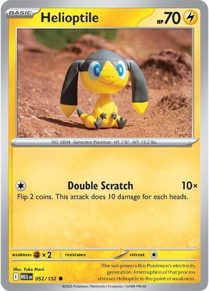 Helioptile - 052/132 - Pokémon