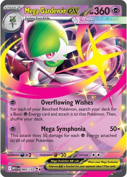 Mega Gardevoir ex - 060/132 - Pokémon