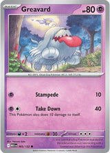 Greavard - Pokémon