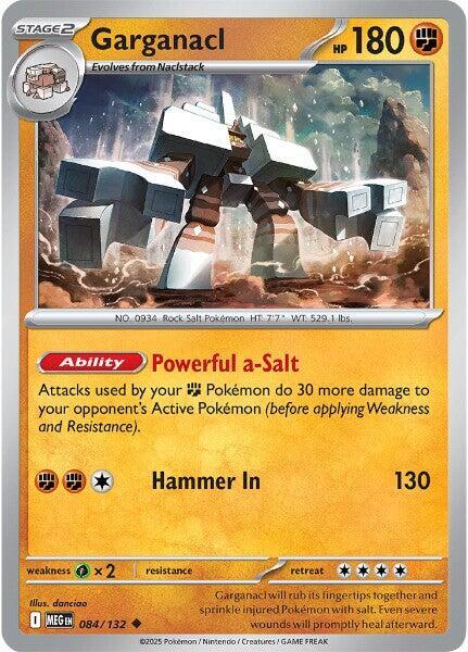 Garganacl - 084/132 - Pokémon