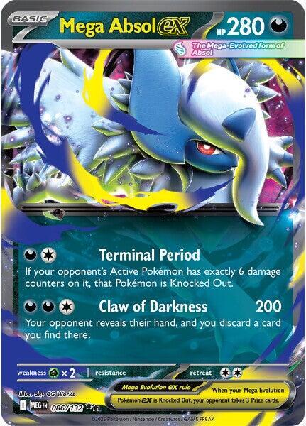 Mega Absol ex - 086/132 - Pokémon