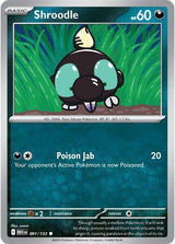 Shroodle - 091/132 - Pokémon