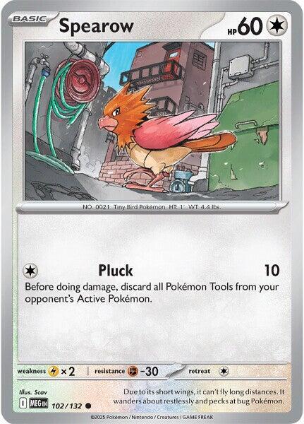 Spearow - 102/132 - Pokémon