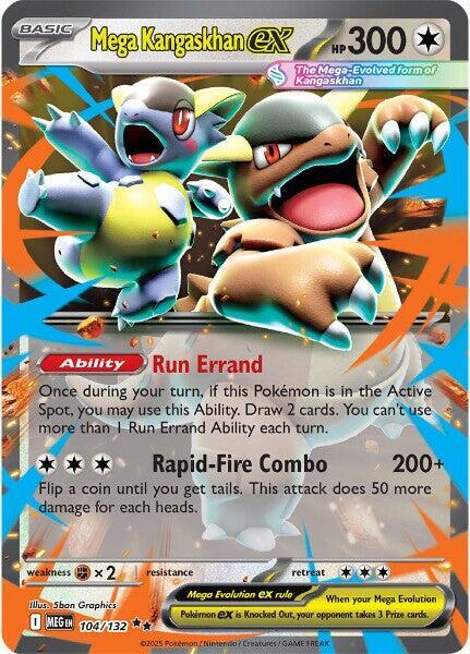 Mega Kangaskhan ex - 104/132 - Pokémon