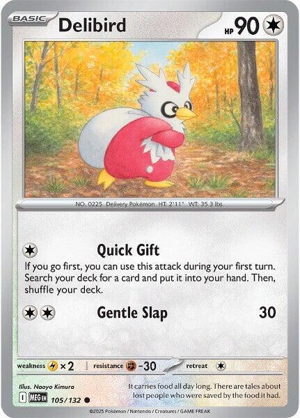 Delibird - 105/132 - Pokémon