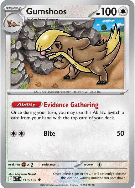 Gumshoos - 110/132 - Pokémon