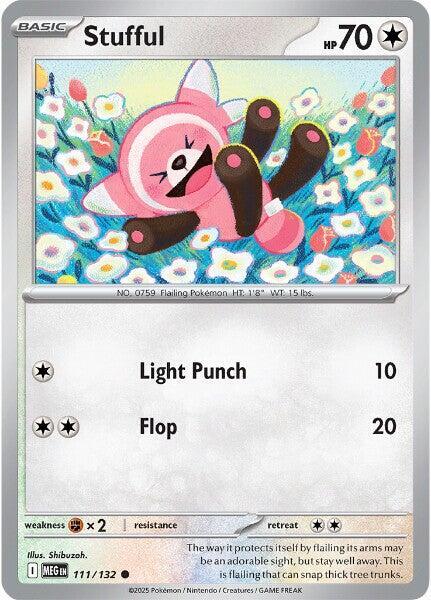 Stufful - 111/132 - Pokémon