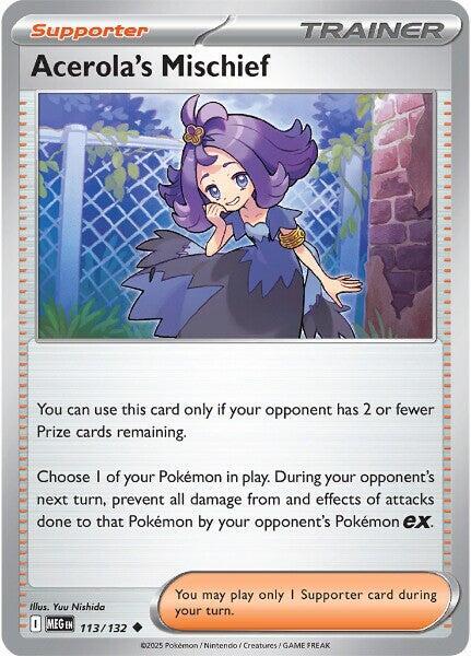 Acerola's Mischief - 113/132 - Pokémon