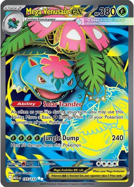 Mega Venusaur ex - 155/132 - Pokémon