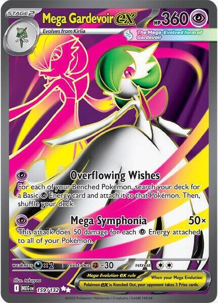 Mega Gardevoir ex - 159/132 - Pokémon