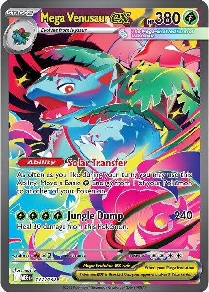 Mega Venusaur ex - 177/132 - Pokémon