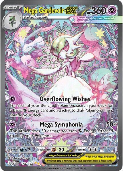 Mega Gardevoir ex - 178/132 - Pokémon