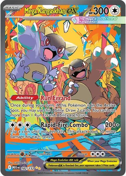 Mega Kangaskhan ex - 182/132 - Pokémon