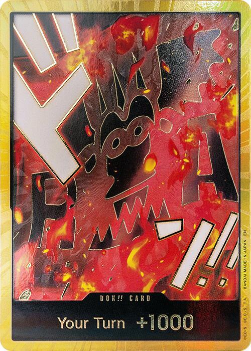 DON!! Card (Dragon) (Gold) - One Piece Card Game