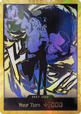 DON!! Card (Rob Lucci) (Gold) - One Piece Card Game