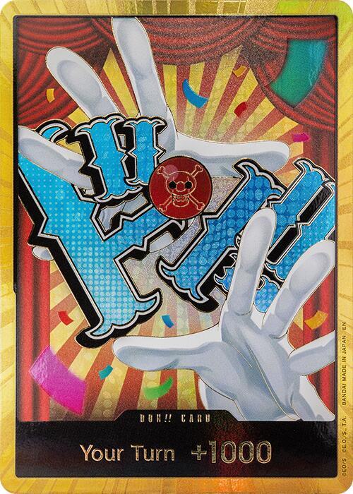 DON!! Card (Buggy) (Gold) - One Piece Card Game