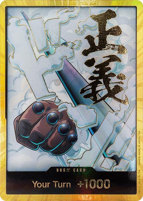 DON!! Card (Smoker) (Gold) - One Piece Card Game