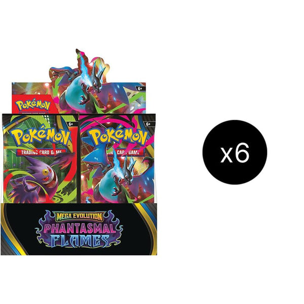 Phantasmal Flames Booster Box Case - Pokémon