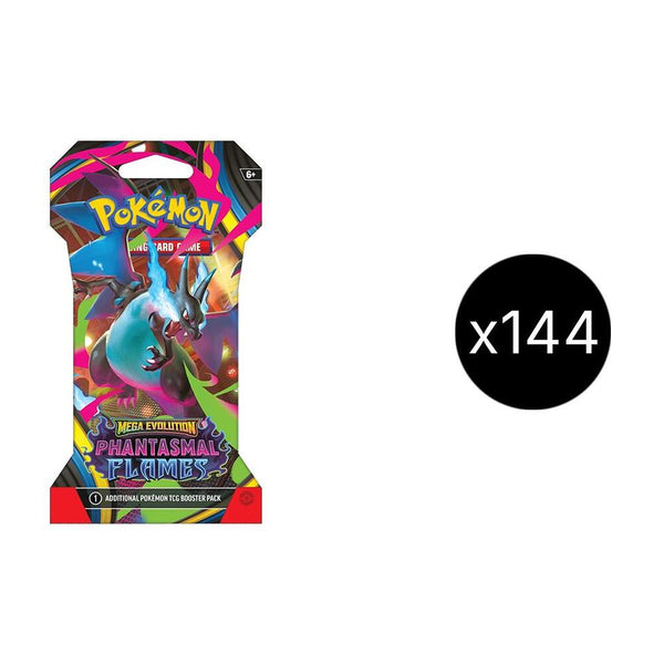 Phantasmal Flames Sleeved Booster Case - Pokémon