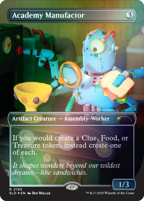 Academy Manufactor (2195) (Rainbow Foil) - Magic: The Gathering