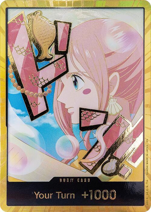 DON!! Card (Shirahoshi) (Gold) - One Piece Card Game