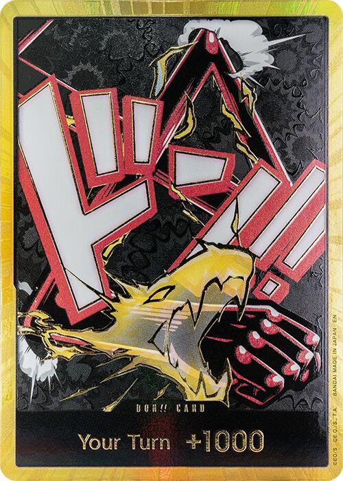 DON!! Card (Gear 4 Luffy) (Gold) - One Piece Card Game