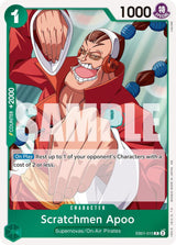 Scratchmen Apoo - EB01-015 (Reprint) - One Piece Card Game