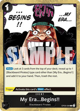 My Era...Begins!! (Reprint) - One Piece Card Game