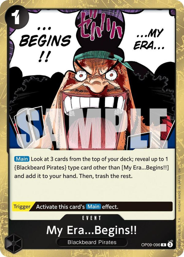 My Era...Begins!! (Reprint) - One Piece Card Game