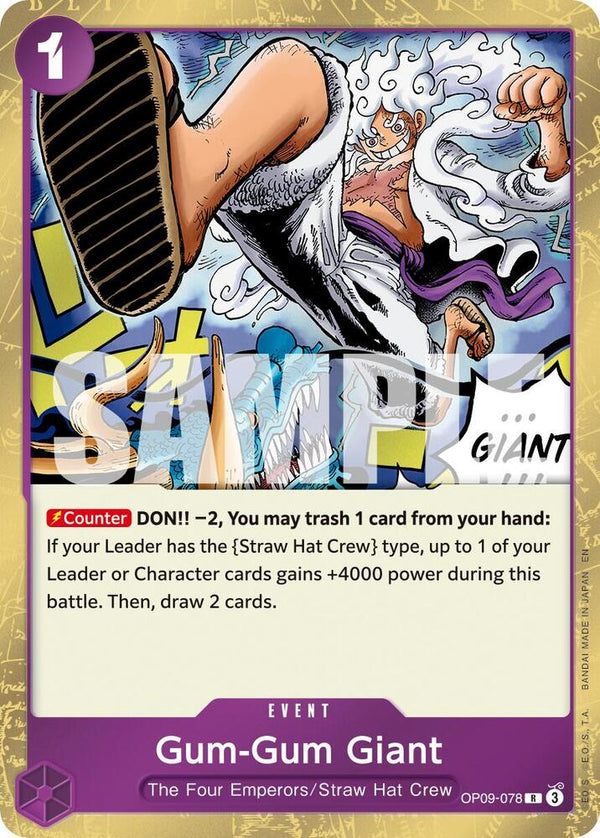 Gum-Gum Giant (Reprint) - One Piece Card Game