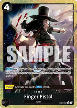 Finger Pistol (Alternate Art) - One Piece Card Game