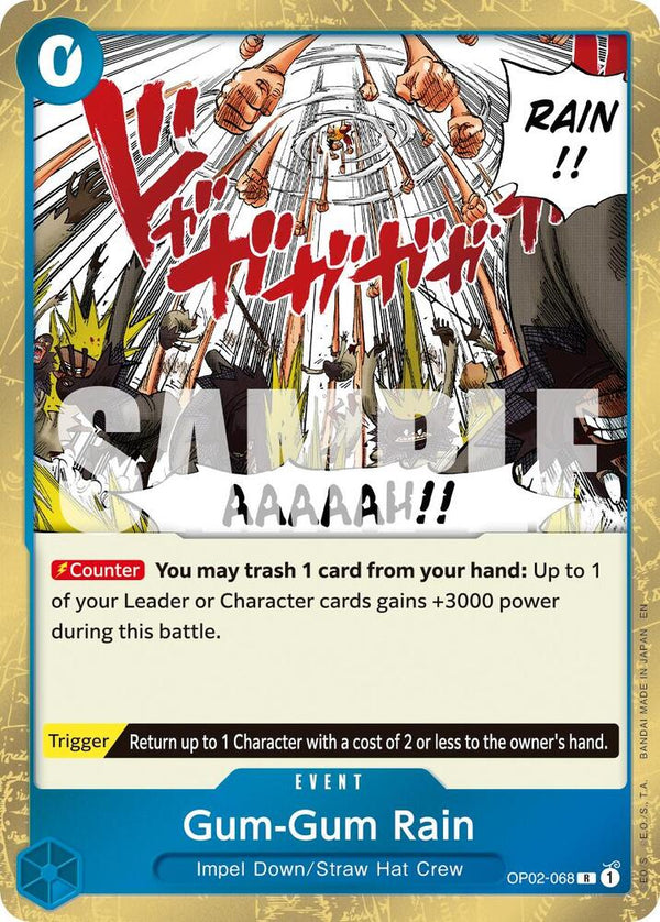 Gum-Gum Rain (Reprint) - One Piece Card Game