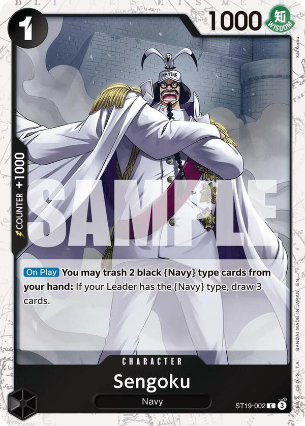 Sengoku - ST19-002 (Pirate Foil) - One Piece Card Game