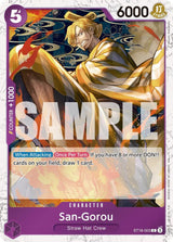 San-Gorou (Pirate Foil) - One Piece Card Game