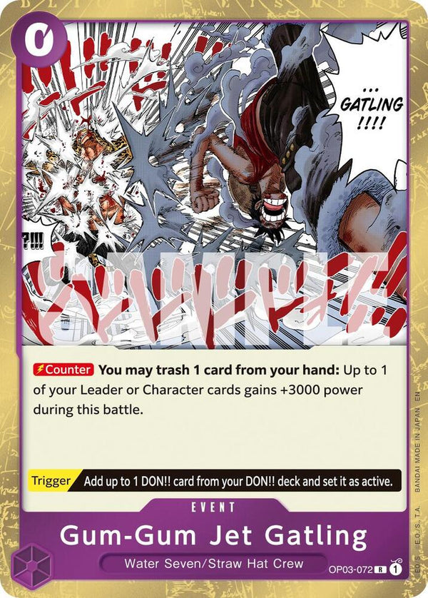 Gum-Gum Jet Gatling (Reprint) - One Piece Card Game