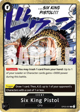 Six King Pistol (Reprint) - One Piece Card Game