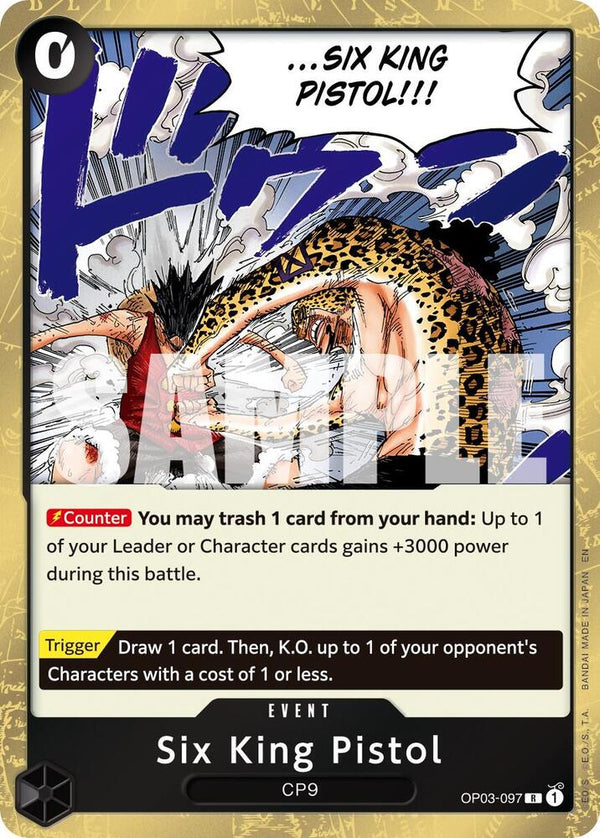 Six King Pistol (Reprint) - One Piece Card Game