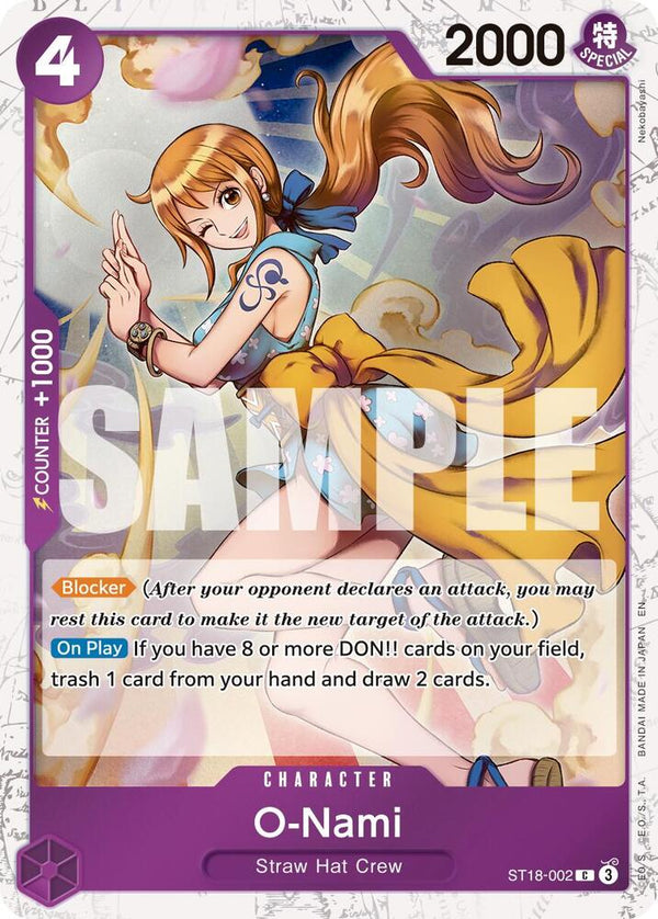 O-Nami (Pirate Foil) - One Piece Card Game